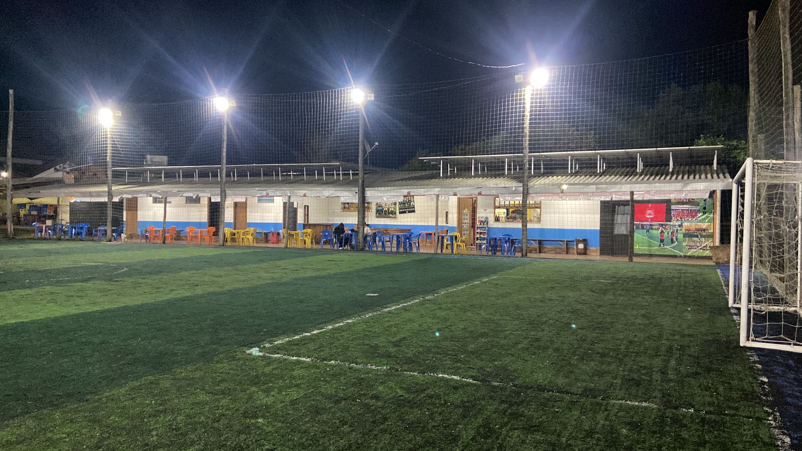 Quadra de Futebol Society em Capela de Santana