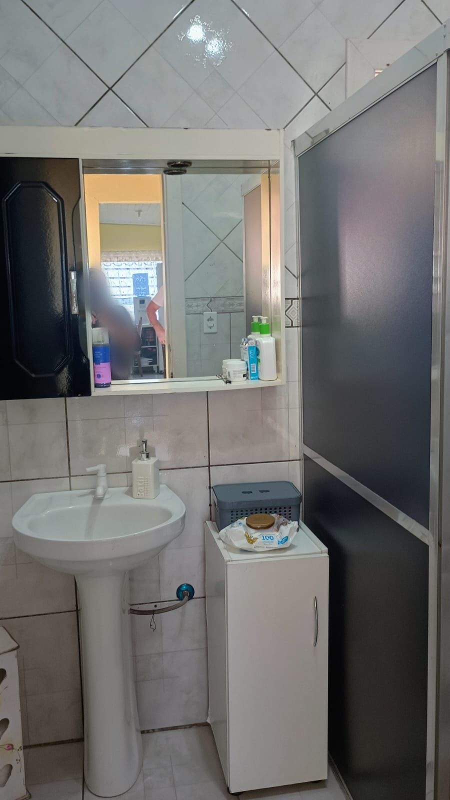 Terreno com casa e galpão em Capela de Santana